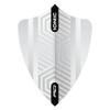 RED DRAGON Hardcore White Freestyle Dart Flights- 3 Sets Per Pack (9 Dart Flights in Total) view 4