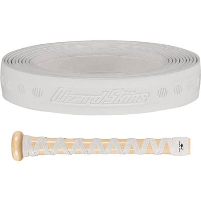 Lizard Skins DSP Ultra X Bat Grip - Solid 0.5mm Thickness Baseball Wood Bat Tape - White