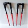 Calif International Set of 2 Bipods Grade Rod Leveling Staff Prism Pole Levels Surveying Equipment view 2