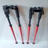 Calif International Set of 2 Bipods Grade Rod Leveling Staff Prism Pole Levels Surveying Equipment view 3