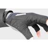 Zhik Half Finger Deck Sailing Gloves - Grey - Thermal Warm Heat Layer Layers Easy Stretch view 4