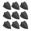 RED DRAGON Hardcore Black Freestyle Dart Flights- 3 Sets Per Pack (9 Dart Flights in Total) view 1