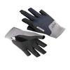 Zhik Half Finger Deck Sailing Gloves - Grey - Thermal Warm Heat Layer Layers Easy Stretch view 1