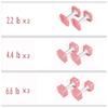2 Smart Adjustable Dumbbell For Women Set (Pink) 2.2-11LB,Patent: D988438S view 4