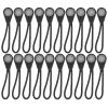 20Pcs Luminous Zipper Pull , 20Pcs Glow in The Dark Anti Lost Backpack Zipper Puller Head Machine Washable Portable Zipper Pull for Outdoor Mountaineering Camping for for Backpacks Jackets view 3