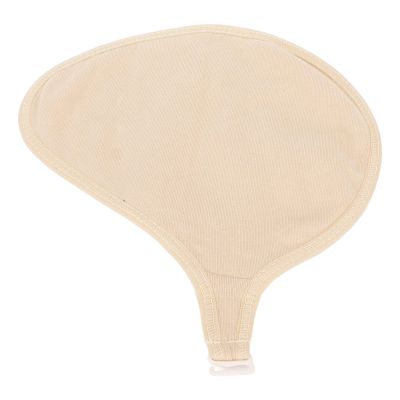 Bra Pads Inserts, Mastectomy Prosthesis Cover Bag Sweatabsorbent Cotton Elastic Silicone Breast Forms Protective Cover Mastectomy Prosthesis Hook Design Bra Inserts Push Up (Left)