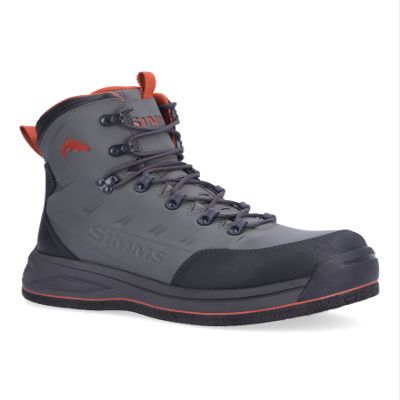 Simms Freestone Felt Sole Wading Boots, Felt Bottom Fishing Boots, Freestone Gunmetal, 13