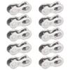 10 Pairs Bike 6/7/8 Speed Chain Link Connector Steel Quick Link Universal Bicycle Chain Connector Lightweight Magic Buckle Missing Master Links Bicycle Chain Accessories
