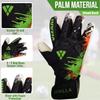 Vizari Junilla F.P. Soccer GK Goalkeeper Gloves with Finger Protection for Adults and Teens | Professional Level view 2
