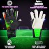 Vizari Junilla F.P. Soccer GK Goalkeeper Gloves with Finger Protection for Adults and Teens | Professional Level view 4