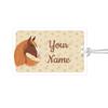 Kids Labels Durable Large Luggage & Bag Tag Horse Design view 1