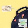 Kids Labels Durable Large Luggage & Bag Tag Videogame Design view 2