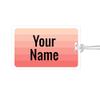 Kids Labels Durable Large Luggage & Bag Tag Peach Palette Design view 1