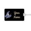 Kids Labels Durable Large Luggage & Bag Tag Wizard hat Design view 1