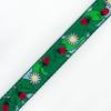 Country Brook Design - Ladybugs Picnic Ribbon on Green Nylon Webbing (3/4 Inch, 20 Yards) view 2