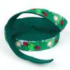 Country Brook Design - Ladybugs Picnic Ribbon on Green Nylon Webbing (3/4 Inch, 20 Yards) view 4
