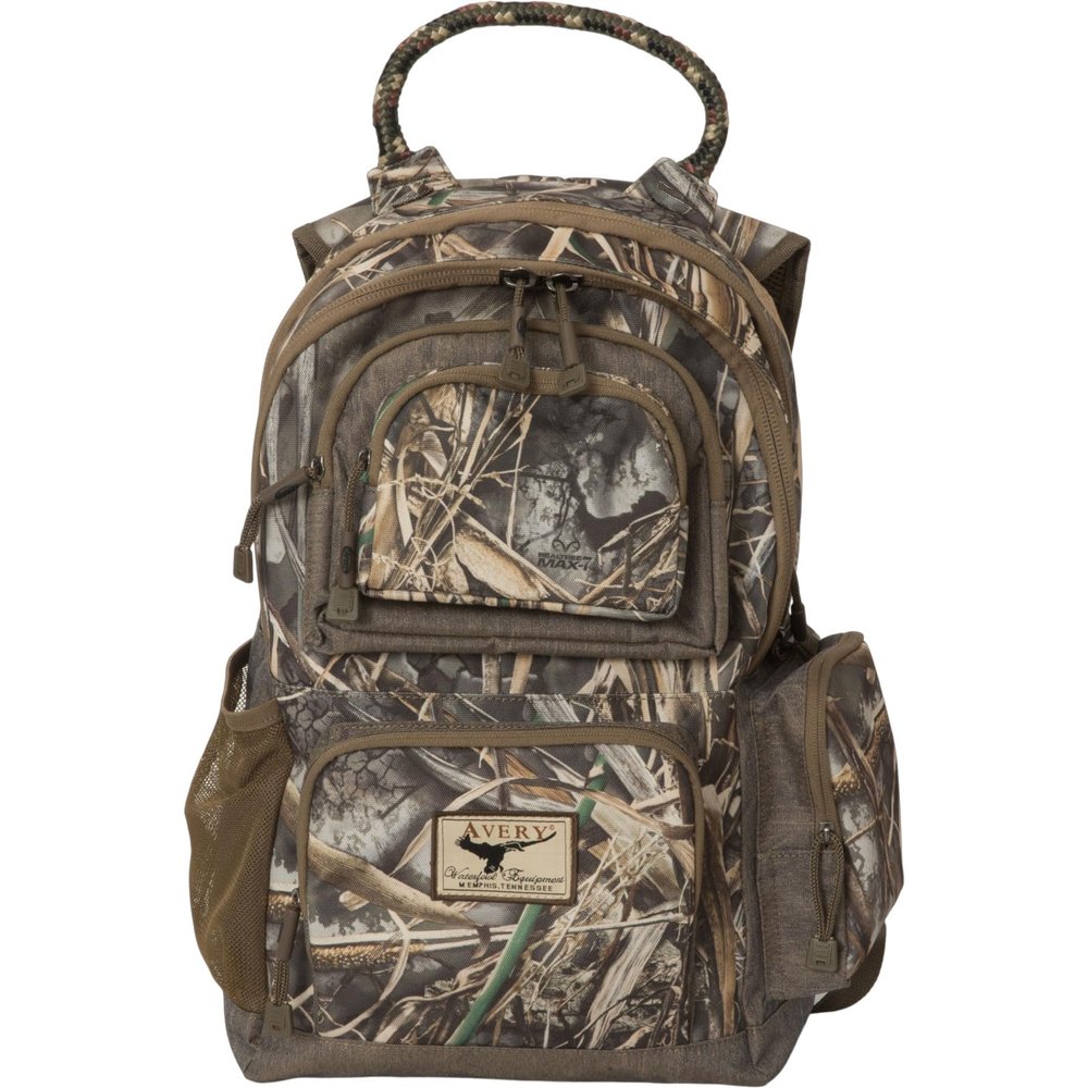 Avery Waterfowler's Day Backpack - Durable Waterfowl Hunting Outdoor Bag with Multiple Compartments & Padded Shoulder Straps, MAX7