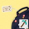 Kids Labels Durable Large Luggage & Bag Tag Pickaxe Design view 2