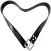 Aquatic Hunt - 50" (1.27M) Black Silicone Dive Weight Belt with 316 Stainless Steel Roller Buckle view 1