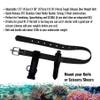 Aquatic Hunt - 50" (1.27M) Black Silicone Dive Weight Belt with 316 Stainless Steel Roller Buckle view 4
