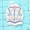 Swim Caps - Butterfly Backstroke Freestyle Breaststsroke - Light 2021 Collection | SNT (Freestyle White) view 1