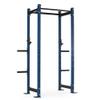 Titan Fitness T-3 Series Blue Tall Power Rack, 24in Depth, Weight Plate Holders, 1,100 LB Capacity Cage for Weightlifting and Strength Training view 1