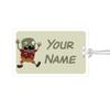 Kids Labels Durable Large Luggage & Bag Tag Zombie Design view 1