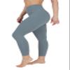 90 Degree By Reflex High Waist Legging 7/8 Tummy Control Yoga Workout Pants - Lead - Large view 1
