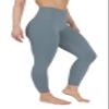 90 Degree By Reflex High Waist Legging 7/8 Tummy Control Yoga Workout Pants - Lead - Large view 2