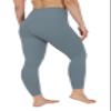 90 Degree By Reflex High Waist Legging 7/8 Tummy Control Yoga Workout Pants - Lead - Large view 4
