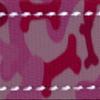 Country Brook Design - 1 Inch Pink Bone Camo Reflective Polyester Webbing, 10 Yards view 3