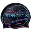 Swim Caps - Butterfly Backstroke Freestyle Breaststsroke - Light 2021 Collection | SNT (Freestyle Black) view 3