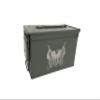 Ammo Can Man | Laser Engraved Veteran | Grade 1 Military Ammo Can | 30 Cal, 50 Cal or Fat 50 with Locking Kit Option (50 Cal - Engraved - Veteran) view 1
