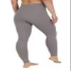 90 Degree By Reflex High Waist Power Flex Tummy Control Leggings - Driftwood - XS view 4