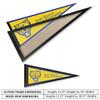College Flags & Banners Co. FVSU Wildcats and Wood Pennant Frame view 2