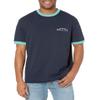 Nautica Mens Printed T-Shirt, Navy, Small US view 1