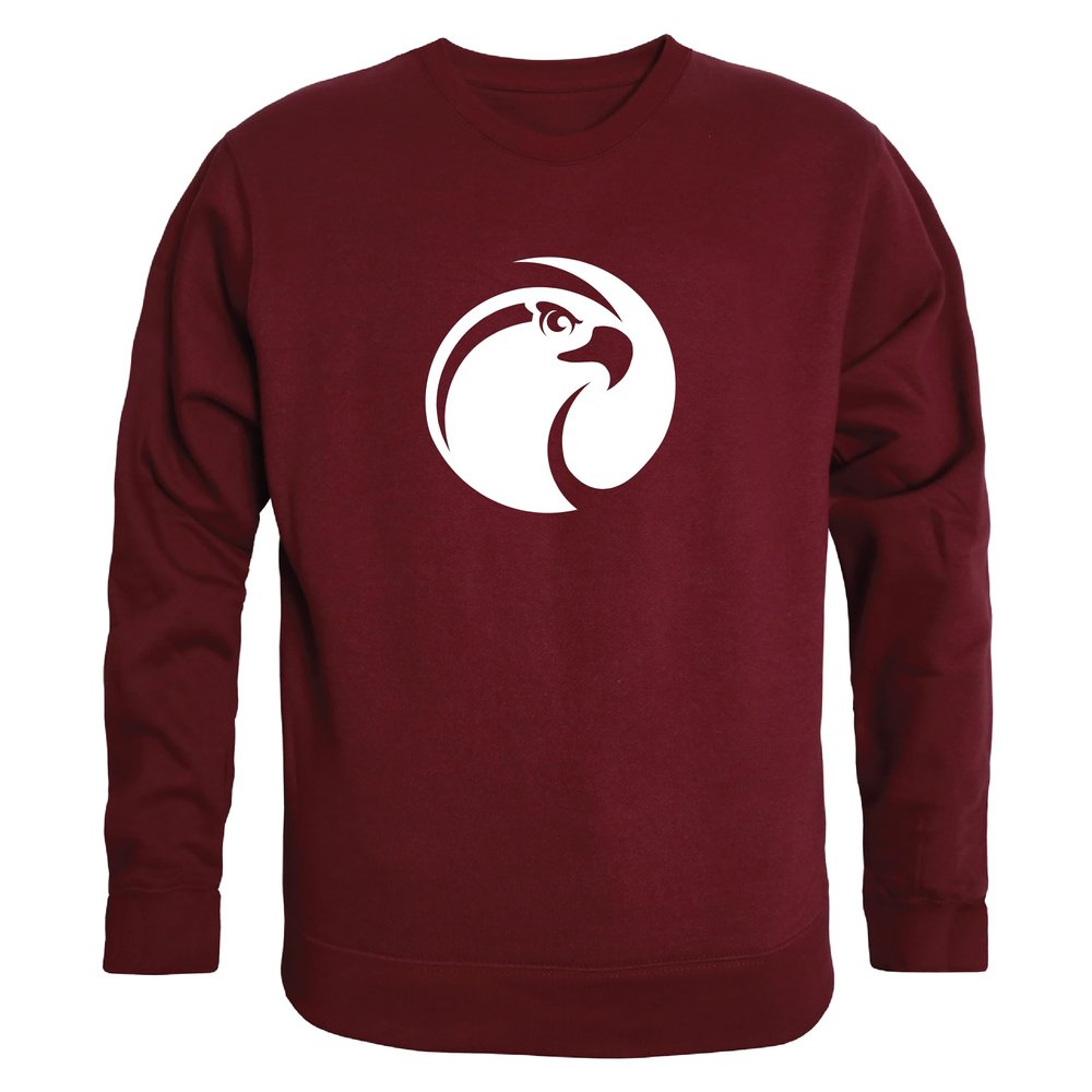 W Republic Seattle Pacific Falcons College Crewneck Pullover Sweatshirt, Adult Unisex, Maroon, Small - NCAA Officially Licensed Apparel