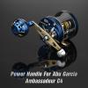 GOMEXUS Power Handle Compatible for Abu Garcia Ambassadeur C3/C4/S/SX 5000-6600 Round Fishing Reel Catfishing Handle view 2