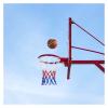 WILLWA All-Weather Basketball Net Red+White+Blue Tri-Color Basketball Hoop Net Powered Basketball Hoop Basket Rim Net view 4