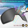 AVAWAY Ski Goggles Men, Silver Lens Snowboarding Goggles, Small Size Magnetic Snow Goggles Women, Anti-fog Skiing Goggles view 3