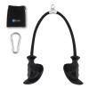 HXD-ERGO Tricep Rope with Ergonomic Handles, 36 Inch Tricep Pull Down Rope for Cable Machine, Pulley System, Triceps Rope Cable Attachment for Gym, Home (Black) view 1