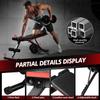 Orinar Weight Bench Press, Strength Training Adjustable Workout Benches for Full Body, Gym Benches for Incline Decline Exercise view 3