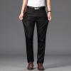 DGHM-JLMY Men's Lightweight Comfort Travel Tech Pants Comfort Straight Fit Pant Stretch Golf Casual Dress Pant with Pocket (Black,30) view 2