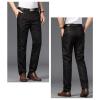 DGHM-JLMY Men's Lightweight Comfort Travel Tech Pants Comfort Straight Fit Pant Stretch Golf Casual Dress Pant with Pocket (Black,30) view 3