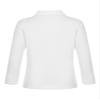 YONGHS Kids Girls Boys Basic Long Sleeve Turtleneck T-Shirts Fall Winter Warm Pullover Thermal Tops White 7-8 view 2