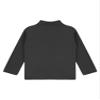 YONGHS Kids Girls Boys Basic Long Sleeve Turtleneck T-Shirts Fall Winter Warm Pullover Thermal Tops Black 2-3 view 4