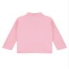 YONGHS Kids Girls Boys Basic Long Sleeve Turtleneck T-Shirts Fall Winter Warm Pullover Thermal Tops Pink 11-12 view 4