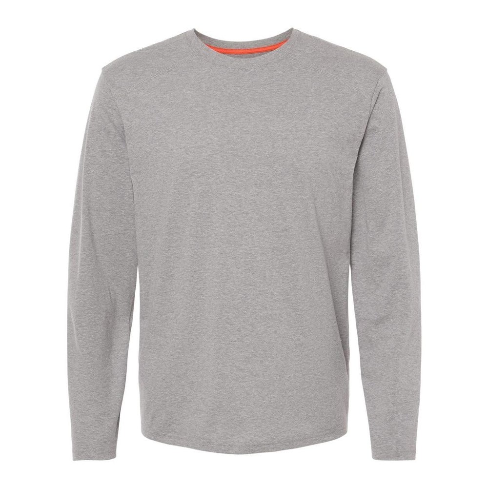 Kastlfel Unisex RecycledSoft Long Sleeve T-Shirt, 2XL, Steel