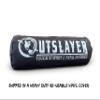 Outslayer 80 Pound Filled Punching Bag Boxing and MMA Made in USA (White/Black) - with D-Ring view 2