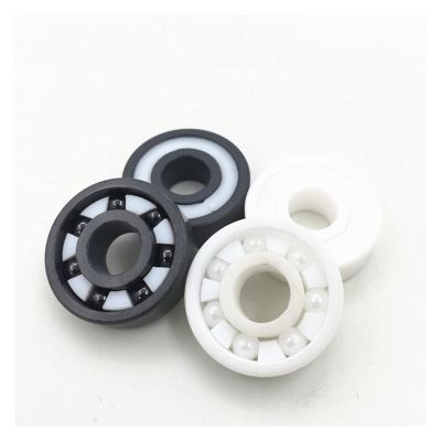 SUOFEILAIMU 1pc Full Ceramic Bearing 627 Quad Roller Hockey Skate Artistic Skating Bearing 7mm ZrO2 Si3N4 Full Ceramic Bearings (Color : 1pc 627-2rs Zor2)